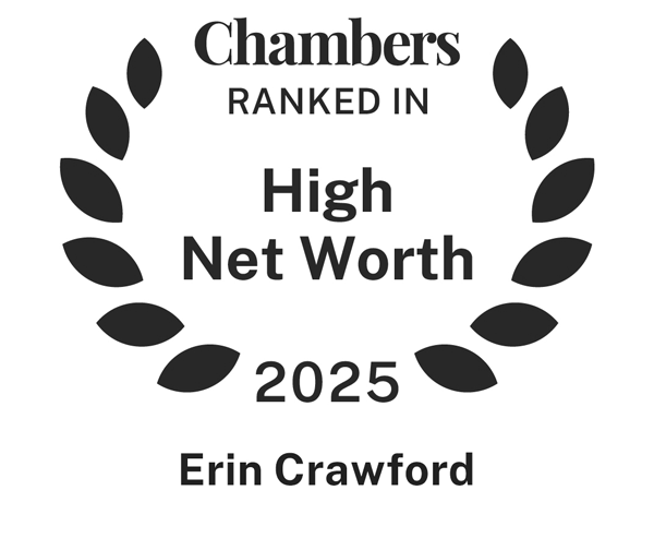 Chambers ranked in High Net Worth 2025: Erin Crawford