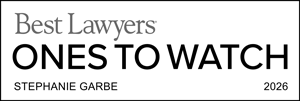 Badge: 'Ones To Watch' (BestLawyers) Stephanie Garbe
