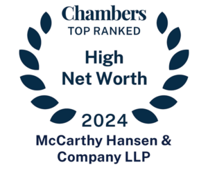 Chambers top ranked High Net Worth 2024: McCarthy Hansen & Company LLP